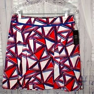 ETCETERA NAUTICAL SKIRT Red White & Blue